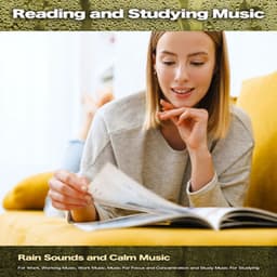 Reading and Studying Music: Rain Sounds and Calm Music For Work, Working Music, Work Music, Music For Focus and Concentration and Study Music For Studying - Reading and Studying Music