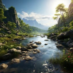 Water Music Tides: Meditation's Mellow Moments - Mellow Sunday Morning Music