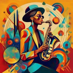 Expreso De Fusión De Jazz: Viaje Musical Dinámico - Salón de música del restaurante