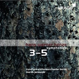Henze: Symphonies 3-5 - Hans Werner Henze