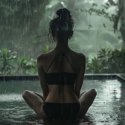 Armonía De Meditación Bajo La Lluvia: Paisajes Sonoros Serenos - Musica para Meditar