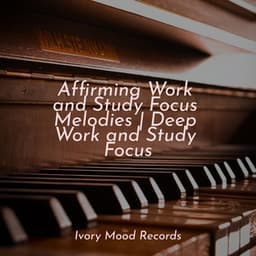 Affirming Work and Study Focus Melodies | Deep Work and Study Focus - Peaceful Piano