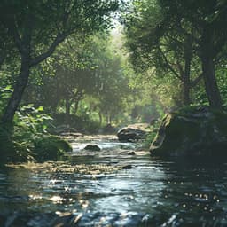 Serene River: Soothing Sleep Ambiance - Soothing Night Music