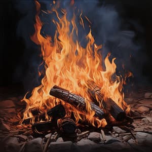 Meditación Junto Al Fuego: Llamas Relajantes - Sonidos esenciales de la naturaleza