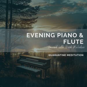 Evening Piano & Flute: Unwind with Dusk Melodies - Quarantine Meditation