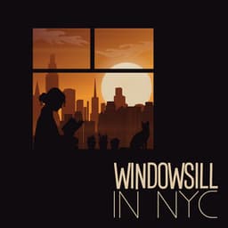 Windowsill in NYC: Lofi with Rain Background, Study Lofi Beats, Reading & Daydreaming - Study Time Collection