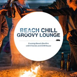 Beach Chill Groovy Lounge - Evening Beach Bonfire with Friends and Chill House - Café Lounge Resort