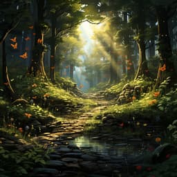 Bosque Natural E Insectos: Oasis De Relajación - Musica romantica para sexo