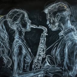 Coole Café-Stimmung: Entspannendes Saxophon-Instrumentalstück zum Abendessen und Entspannen - Instrumental Jazz Musik Hintergrund