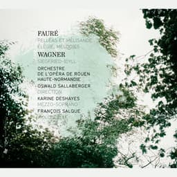 Fauré: Pelléas et Mélisande, Élégie & Mélodies - Wagner: Siegfried-Idyll - Gabriel Fauré
