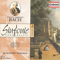 Bach, J.C.: Sinfonie Concertanti, Vol. 3 - Johann Christian Bach