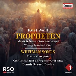 Weill: Propheten - Kurt Weill