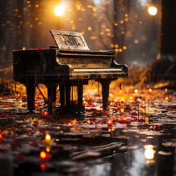 La Odisea De Relajación Con El Piano: Un Escape A La Serenidad De Relajación Con La Lluvia - Muestreo de lluvia profunda