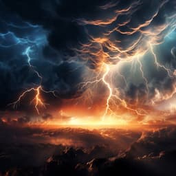 Thunder's Depth: Calming Meditation Echoes - Thunderstorm