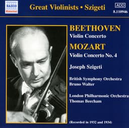 Beethoven / Mozart: Violin Concertos - Joseph Szigeti