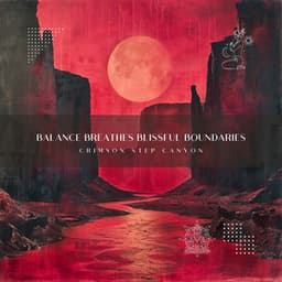 Balance Breathes Blissful Boundaries - Crimson Step Canyon