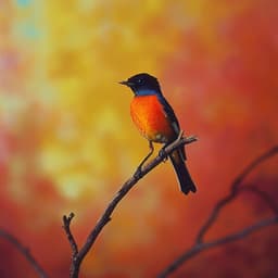 Estudio De La Naturaleza: Aves Binaurales Y Melodías Del Arroyo - 92 96 Hz - Música Relajante Para Leer