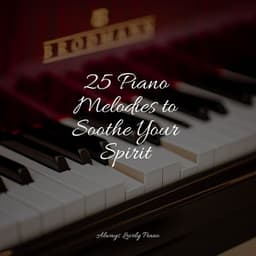 25 Piano Melodies to Soothe Your Spirit - Study Music And Piano Music