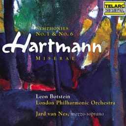 Hartmann: Symphonies Nos. 1 & 6 - Karl Amadeus Hartmann