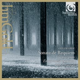 Olivier Greif: Sonate de requiem, trio avec Piano - Olivier Greif