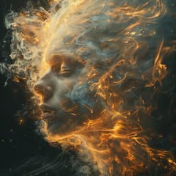 Fuego Crepitante Binaural Para La Calma - Ondas Electrónicas