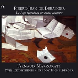 Béranger: Le Pape musulman & autres chansons - Pierre-Jean de Béranger