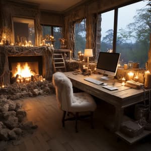 Flujo De Trabajo: Fuego Binaural Para Una Productividad Sin Estrés - Música de trabajo con ritmos binaurales