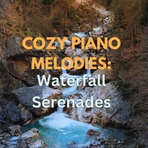 Cozy Piano Melodies: Waterfall Serenades - Tranquility Piano