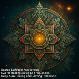528 Hz Healing Solfeggio Frequencies: Deep Aura Healing and Calming Relaxation - Solfeggio Frequencies 528Hz
