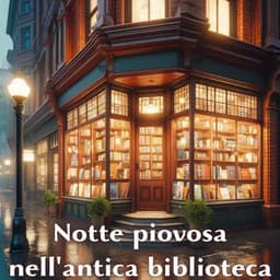 Notte piovosa nell'antica biblioteca: I suoni della pioggia per concentrarsi sullo studio - Rilassamento Mentale