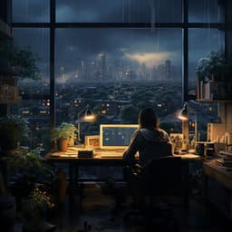 Rain Rhythm: Productive Work Harmony - Jim Garden