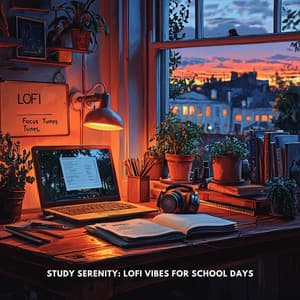 Study Serenity: LOFI Vibes for School Days - Lofi Blissful Music
