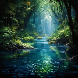 Waterfall Harmony: Cascading Tunes - Nature's Noise