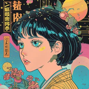 Cherry Blossom Beats: FLORAL FANTASY LOFI - WabiLofi