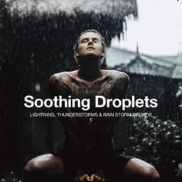 Soothing Droplets - Lightning, Thunderstorms & Rain Storm Sounds