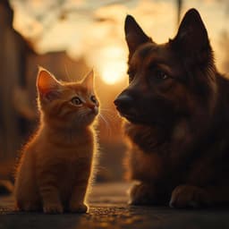 Nighttime Lullabies for Sleeping Pets - Music Uplift