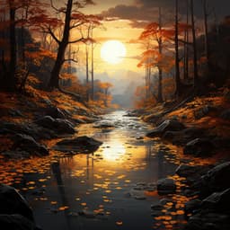 Los Sonidos Del Agua: Un Día De Relajación En El Río Dorado - Sonidos de la naturaleza con música