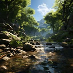 Stream's Lullaby: Soothing Water Sounds for Sleep - Water Sounds