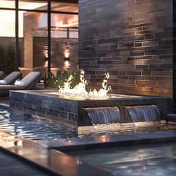 Calidez Del Fuego: Melodías Musicales Para Masajes - Balneario y Relajación