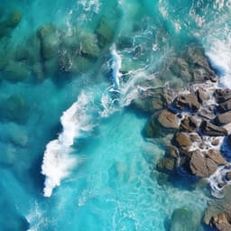 Ocean's Work Harmony: Inspiring Sea Melodies - Relaxing Study Music Retro