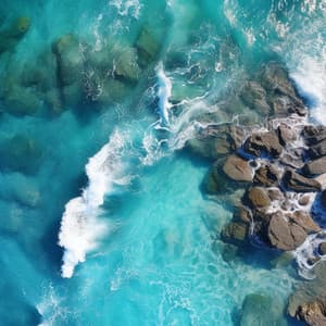 Ocean's Work Harmony: Inspiring Sea Melodies - Relaxing Study Music Retro