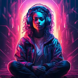 Meditation Vibes: Hip Hop for Focus - Binaural Study Deep Focus Frequency