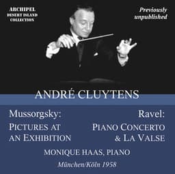 Andrè Cluytens in Munich live Deutsches Museum 1958 - Orchestre de La Société des concerts Conservatoire Paris