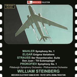 Mahler: Symphony No. 1 - Elgar: Enigma Variations - Strauss: Der Rosenkavalier Suite - William Steinberg