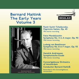 Bernard Haitink the Early Years, Vol. 3 - Bernard Haitink