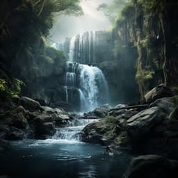 Cascading Yoga: Soothing Waterfall Sounds for Flow - Christian Yoga Music