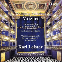 Mozart: Opera Arrangements for Two Clarinets and Basset Horn - Wolfgang Amadeus Mozart
