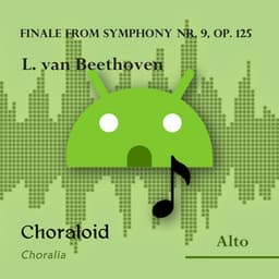 Finale from Symphony nr. 9, op. 125 - Choraloid