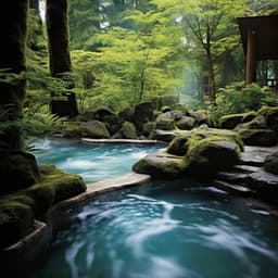 Stream Echoes: Gentle Current Melody - Intentional Vibes