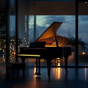 Gentle Piano Melodies for Quiet Evening Relaxation - Chillout Piano Session
